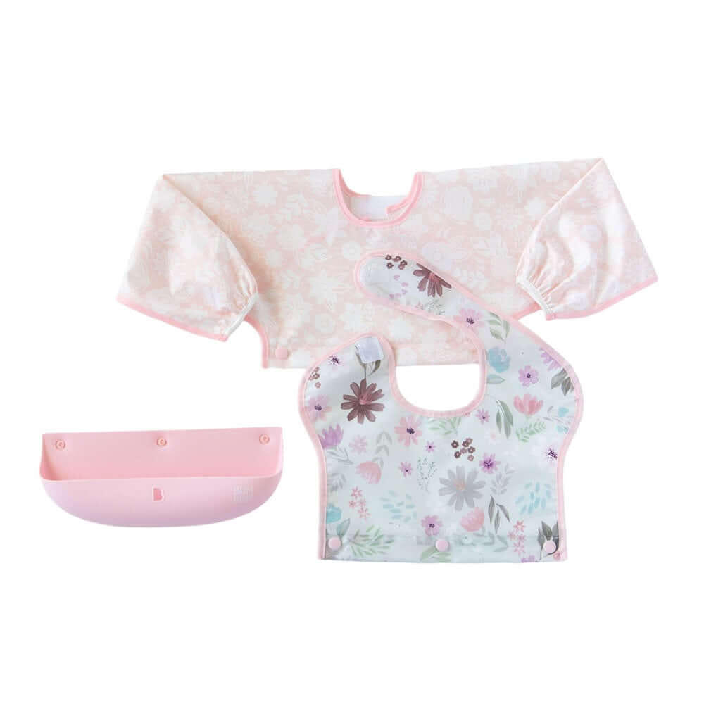 เสื้อกันเปื้อน กันน้ำ Bumkins Swap Pocket Bib   Jungle + Animal Print		